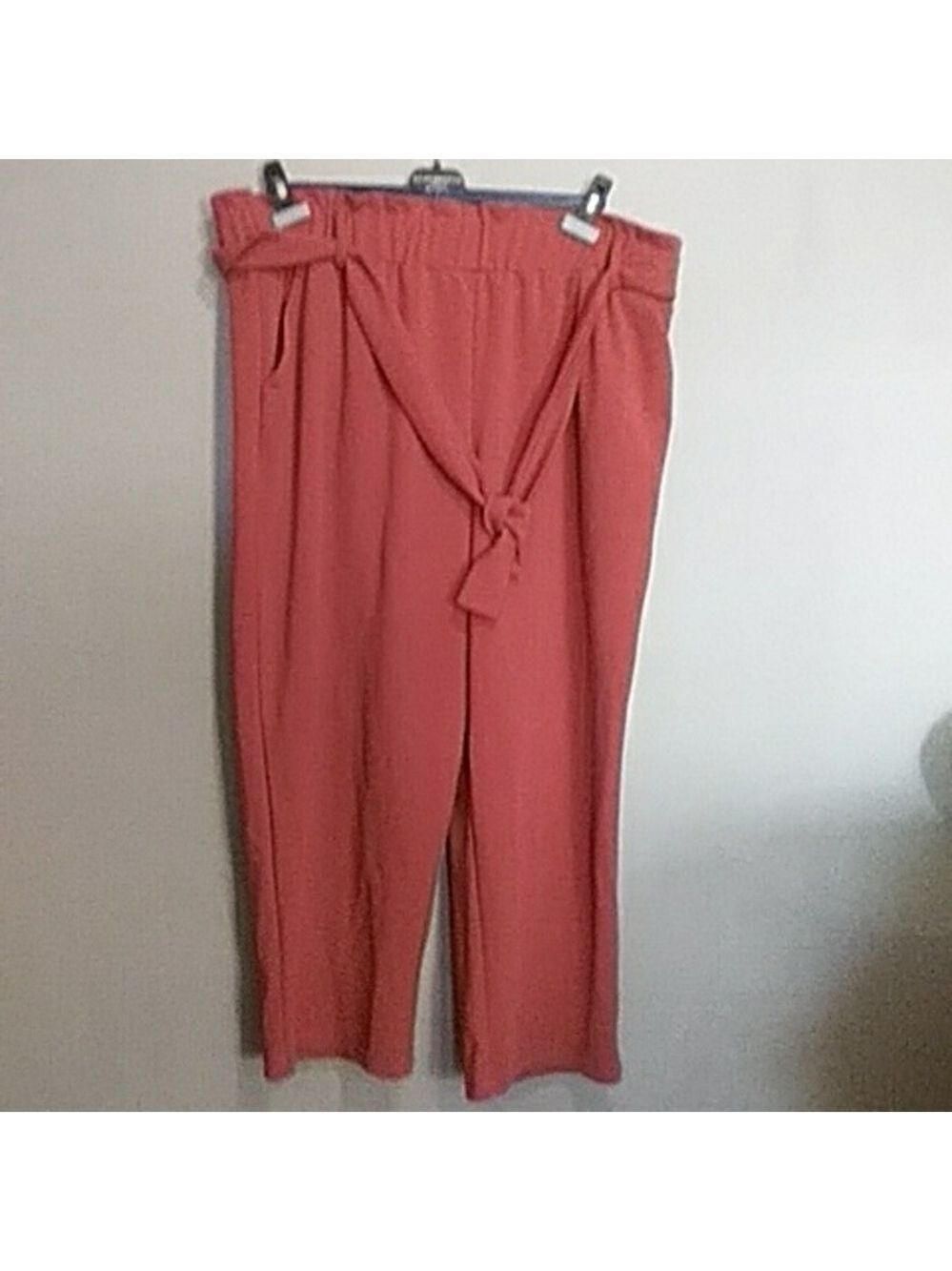 Maurice's Burnt Orange Paperbag Waist pants size xxl